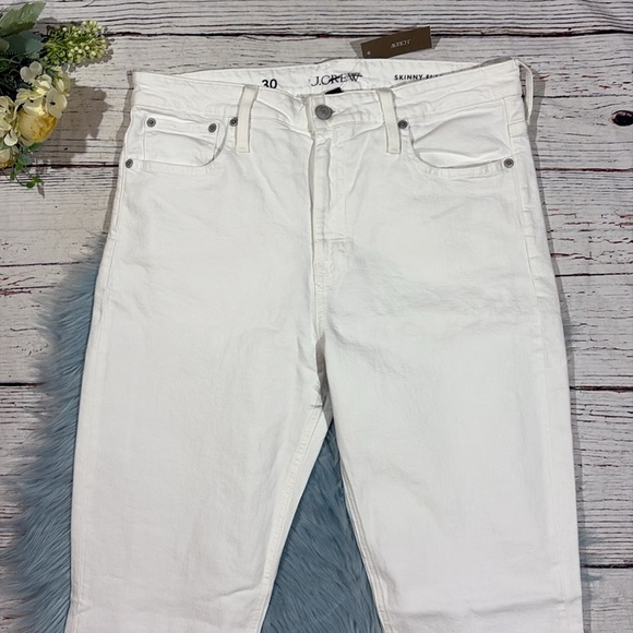 NWT J. Crew Skinny flare jean in white wash - Picture 5 of 9